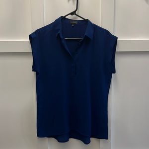 The Limited royal blue blouse
